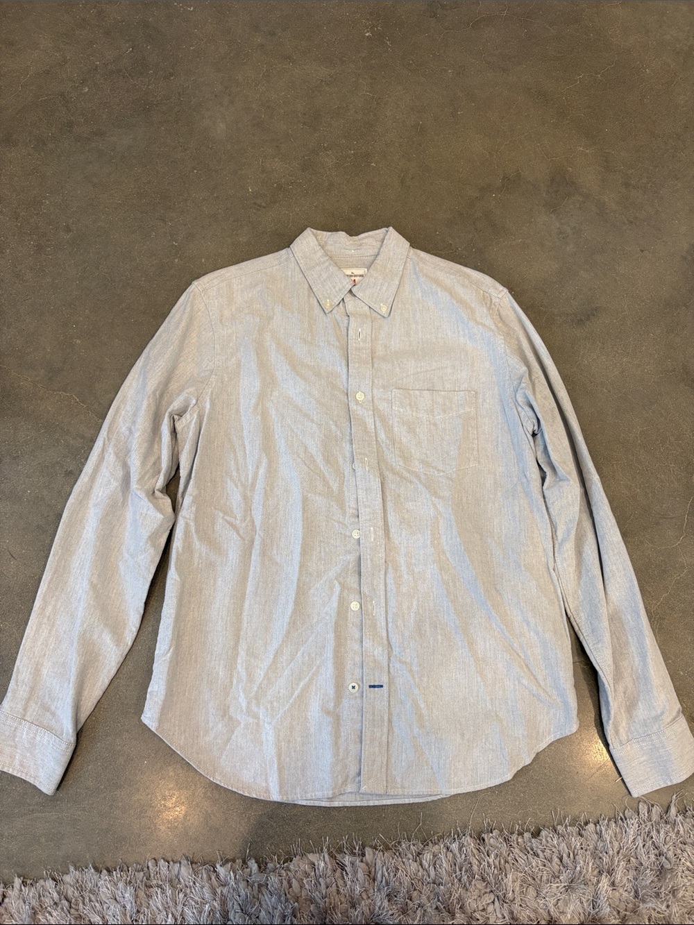 GAP gray Women's Button-Down Shirt